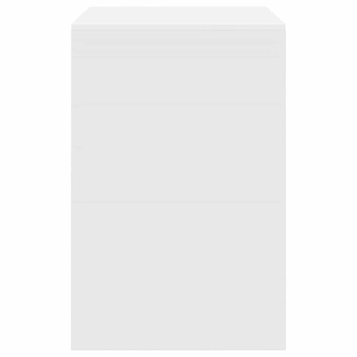 Nowoczesne białe biurko 100x50 cm - outlet - 78% taniej