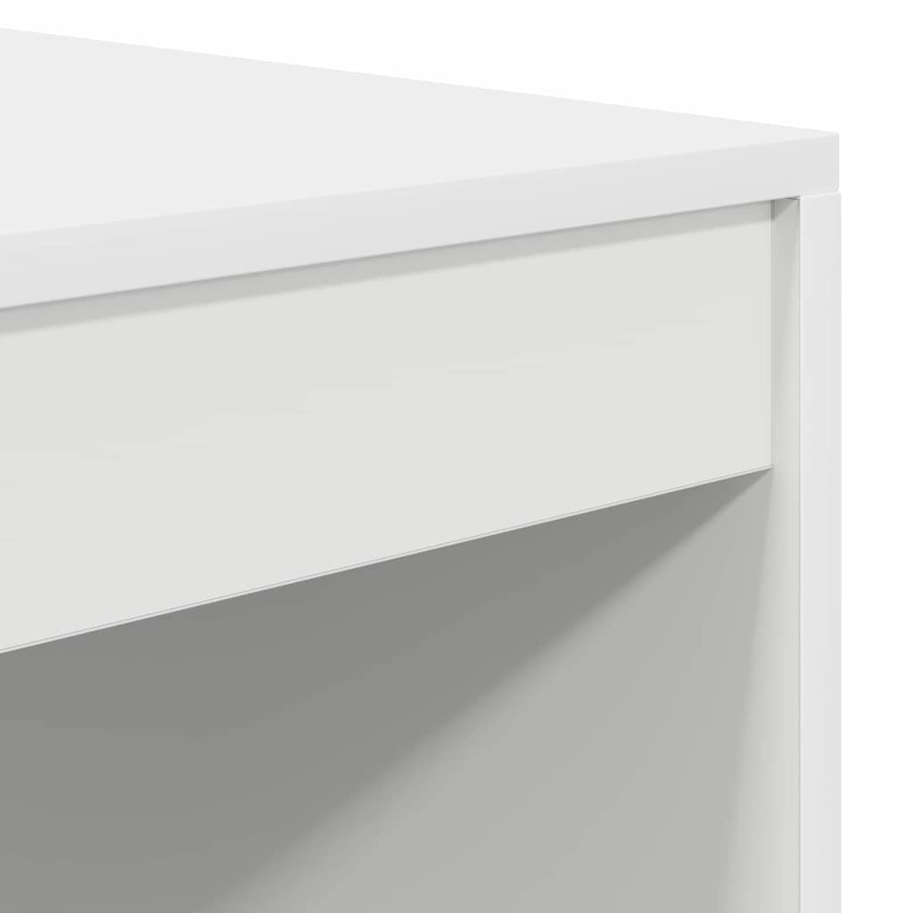 Nowoczesne białe biurko 100x50 cm - outlet - 78% taniej