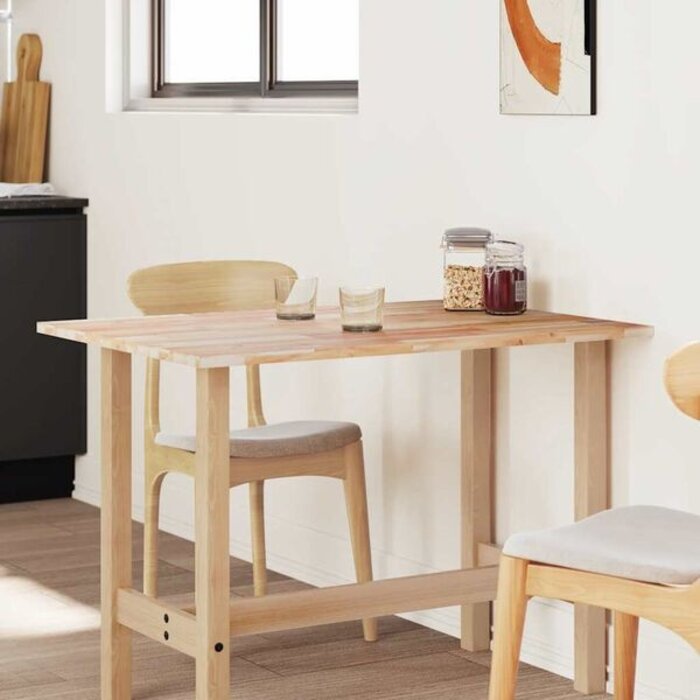 Blat stołu z litego drewna akacjowego 120x70x2 cm - 78% taniej