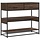 Konsola przyścienna 90x35x80 cm dąb - Outlet 78% taniej