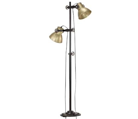 Vidaxl Industrialna lampa podłogowa z 2 kloszami - 80% taniej