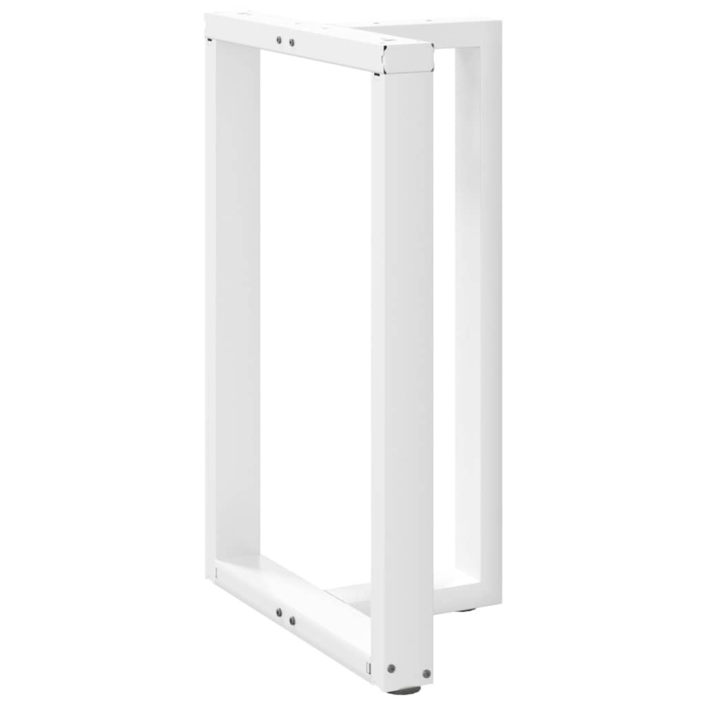 Vidaxl Nogi do stołu barowego T-kształtne 60x35cm białe - 75% taniej