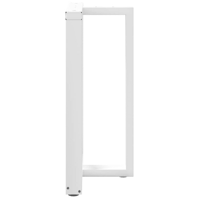 Vidaxl Nogi do stołu barowego T-kształtne 60x35cm białe - 75% taniej