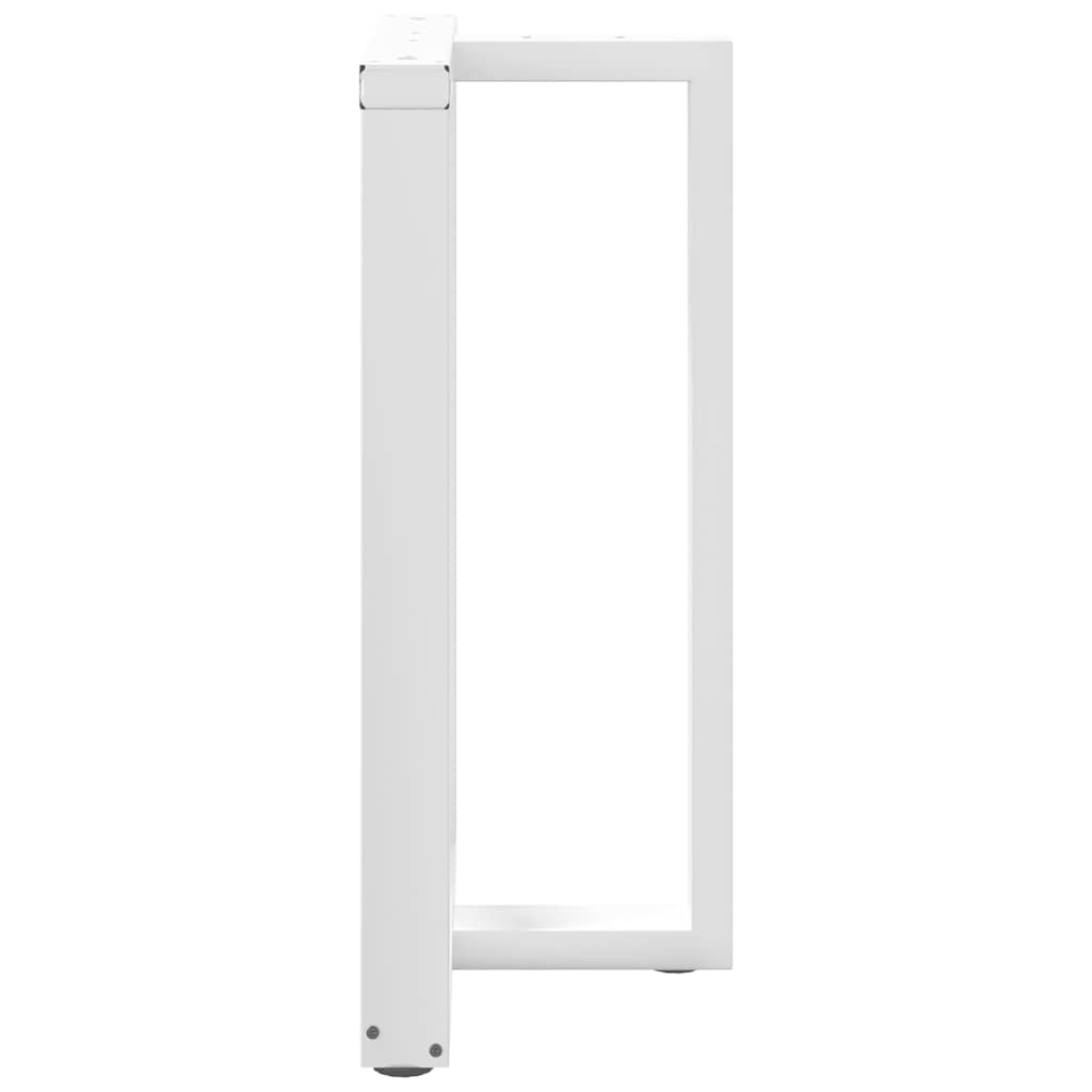 Vidaxl Nogi do stołu barowego T-kształtne 60x35cm białe - 75% taniej