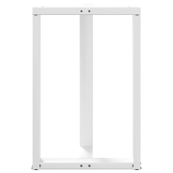Vidaxl Nogi do stołu barowego T-kształtne 60x35cm białe - 75% taniej