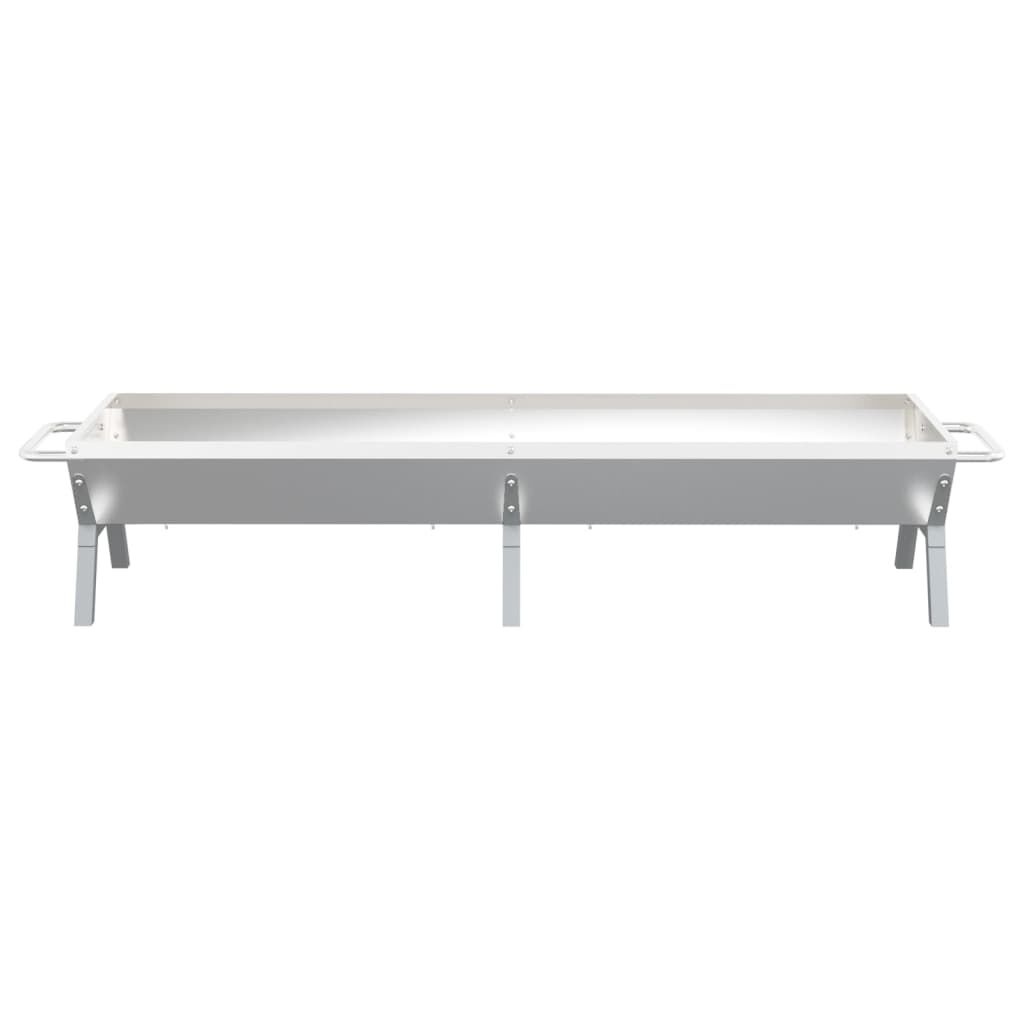 Vidaxl Płyta grillowa ze stali nierdzewnej 158 cm - 71% taniej