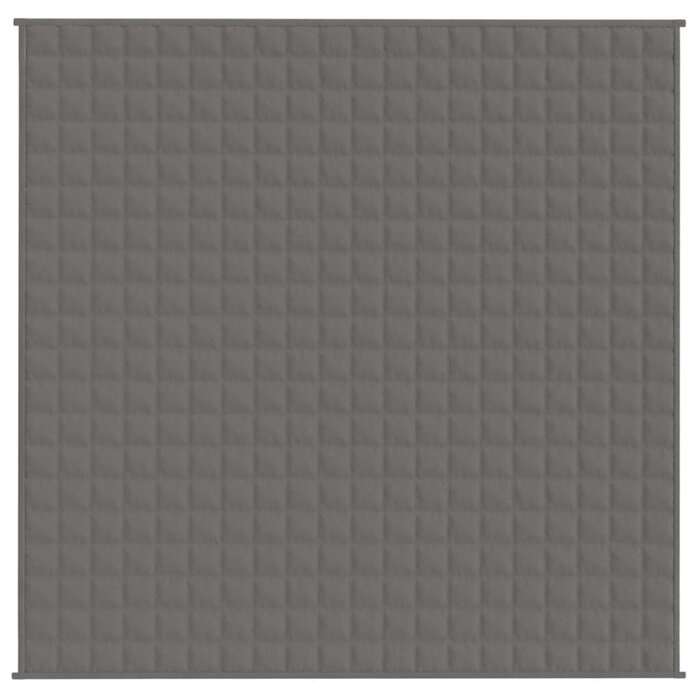 Vidaxl Koc obciążeniowy 200x200 cm 9 kg szary - 67% taniej