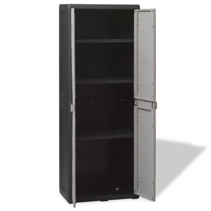 Vidaxl Szafa ogrodowa 65x38x171 cm - 3 półki - 68% taniej
