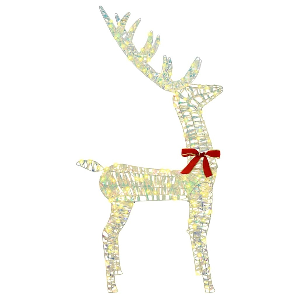 Świąteczny renifer 3D LED 128 cm - 81% taniej