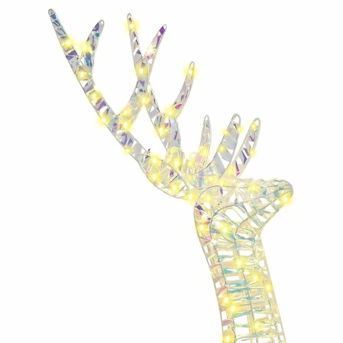 Świąteczny renifer 3D LED 128 cm - 81% taniej