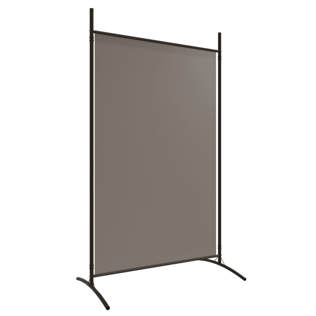 Vidaxl Parawan pokojowy 5-panelowy 433x180 cm antracytowy - 70% taniej