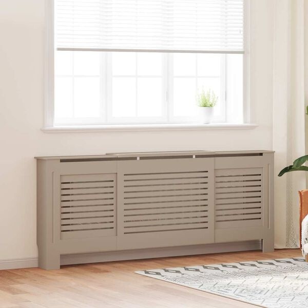 Vidaxl Regulowana osłona na grzejnik MDF 142-205 cm - 78% taniej