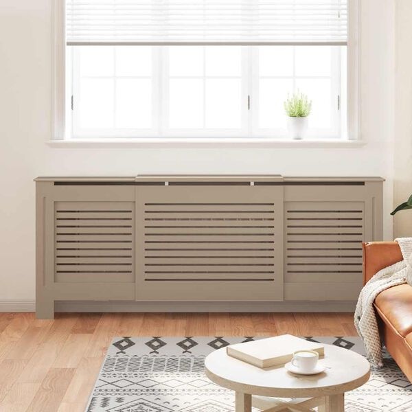 Vidaxl Regulowana osłona na grzejnik MDF 142-205 cm - 78% taniej