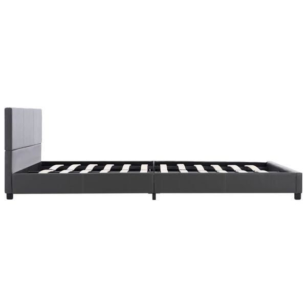 Vidaxl Nowoczesna rama łóżka 120x200 cm szara - 80% taniej
