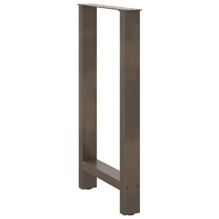 Vidaxl Nogi do stolika kawowego 50x90-91cm stal naturalna - 80% taniej