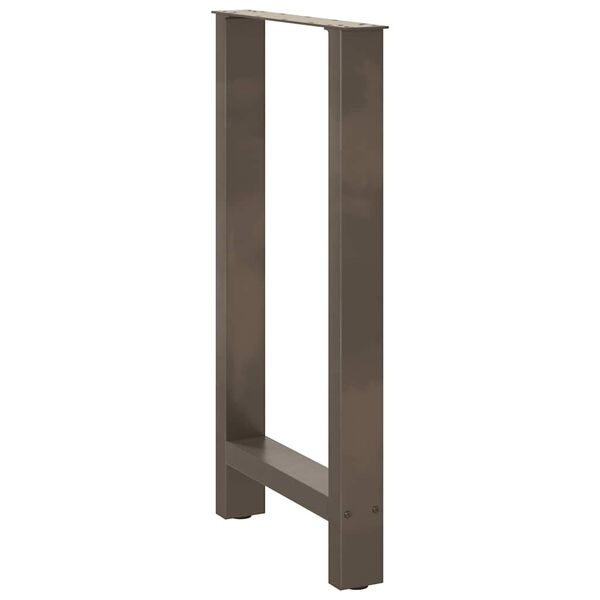 Vidaxl Nogi do stolika kawowego 50x90-91cm stal naturalna - 80% taniej