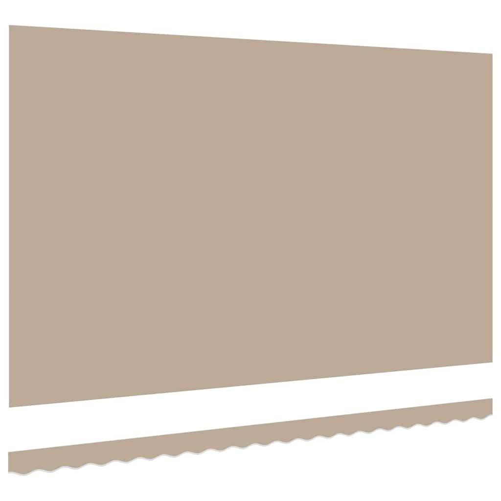 Vidaxl Wymienna tkanina na markizę 500x300 cm beżowa - 82% taniej