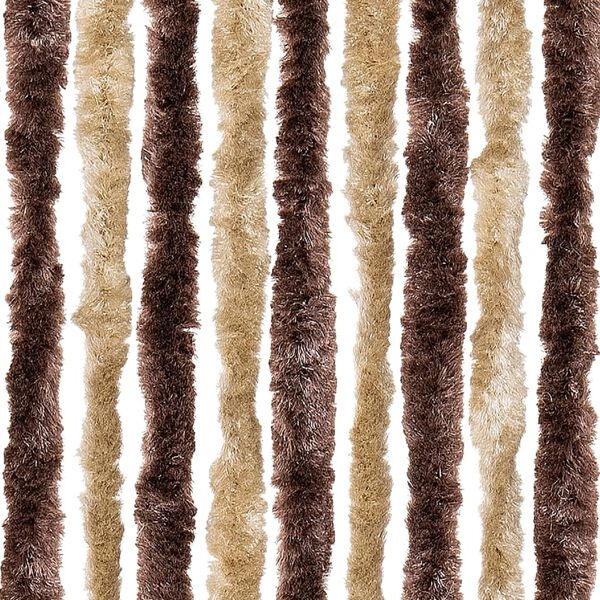 Zasłona drzwiowa przeciw owadom 90x200 cm szenilowa - 72% taniej