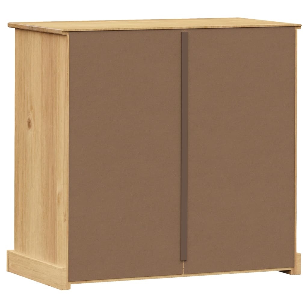 Komoda z litego drewna sosnowego VIGO 80x40x76 cm - 80% taniej