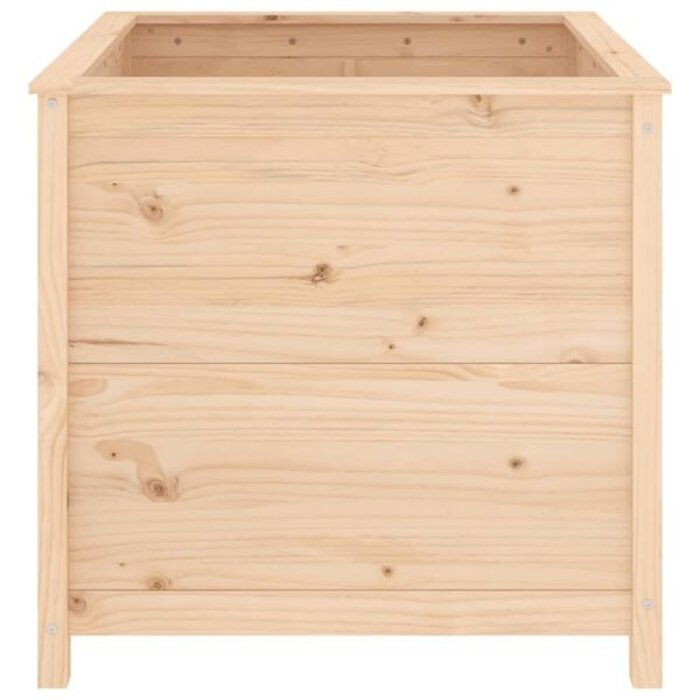Duża donica ogrodowa z litego drewna sosnowego 82,5 cm - 80% taniej