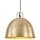 Industrialna lampa wisząca vintage mosiężna 31 cm - 72% taniej