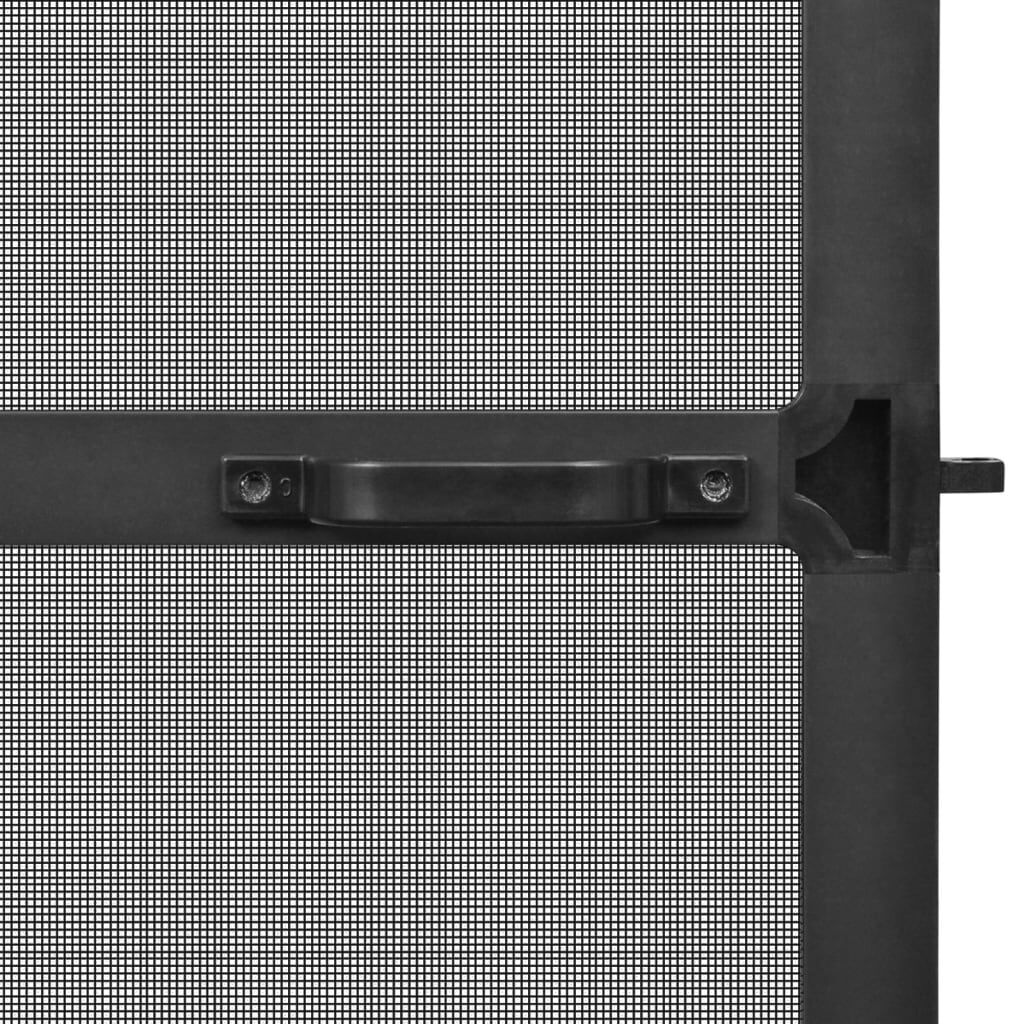Vidaxl Drzwi moskitiera 100x215 cm antracytowe - 68% taniej