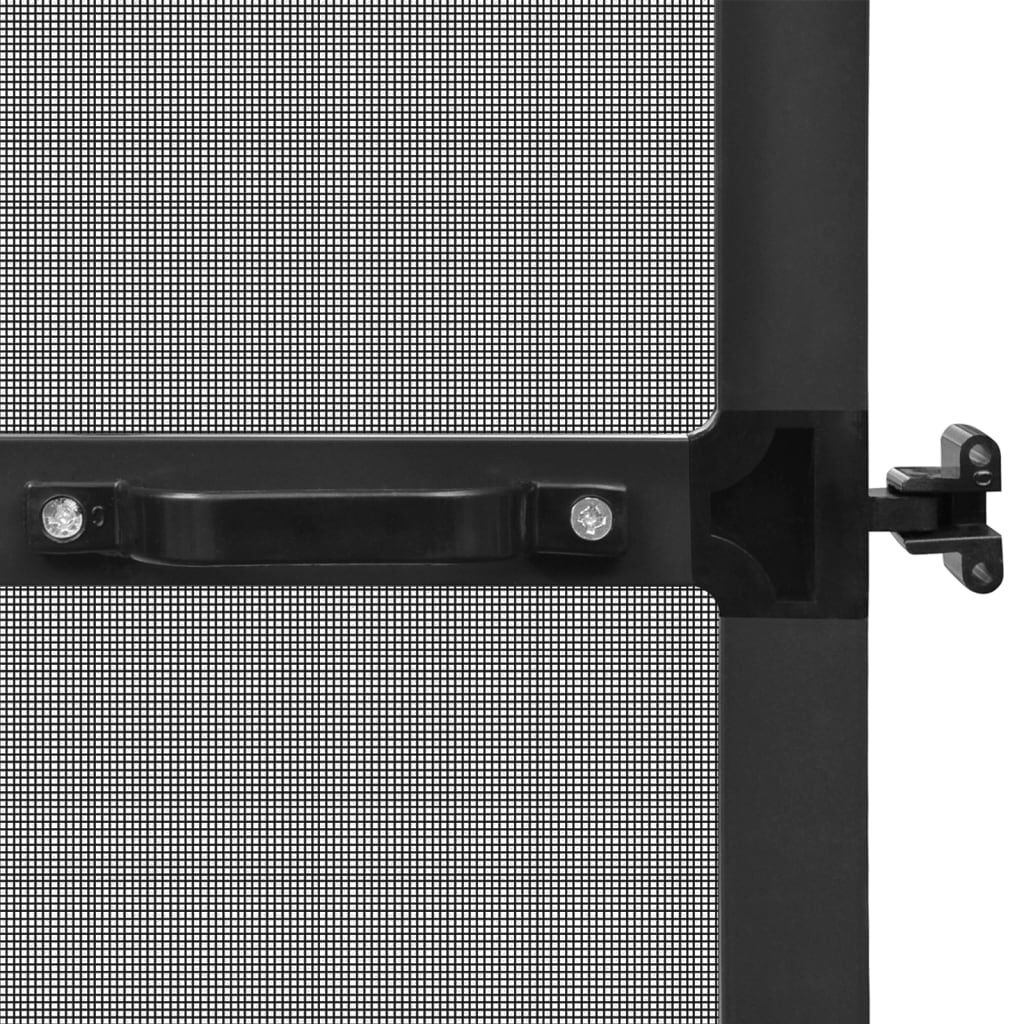 Vidaxl Drzwi moskitiera 100x215 cm antracytowe - 68% taniej