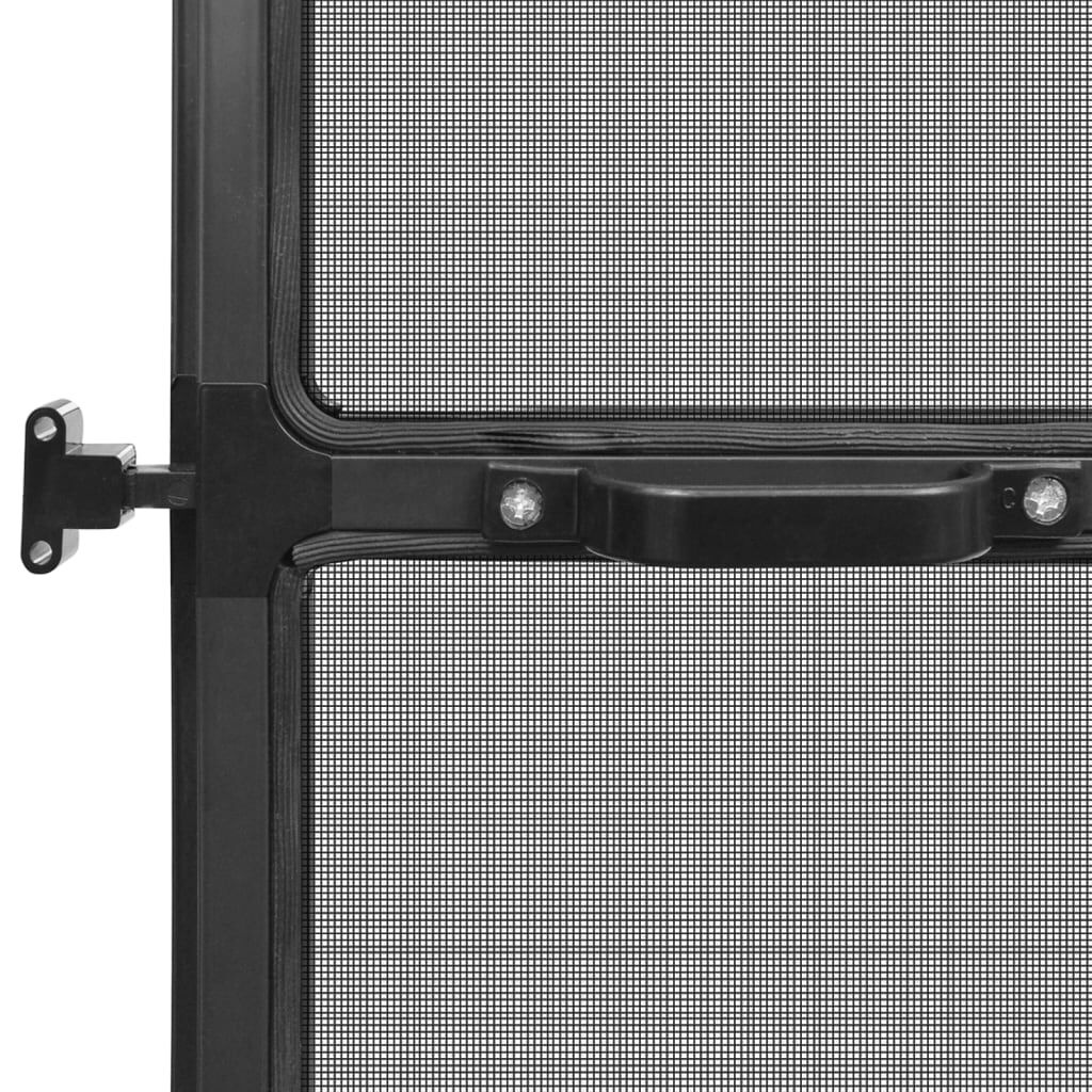 Vidaxl Drzwi moskitiera 100x215 cm antracytowe - 68% taniej