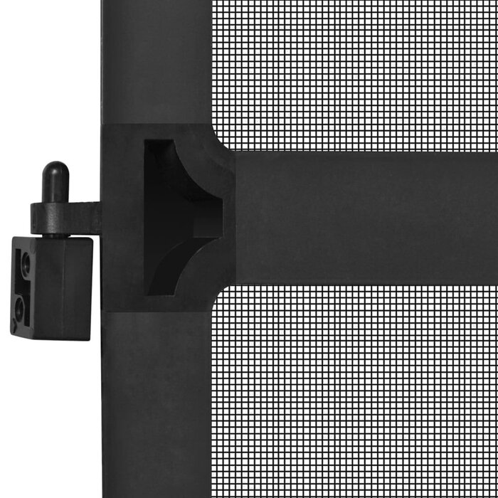 Vidaxl Drzwi moskitiera 100x215 cm antracytowe - 68% taniej