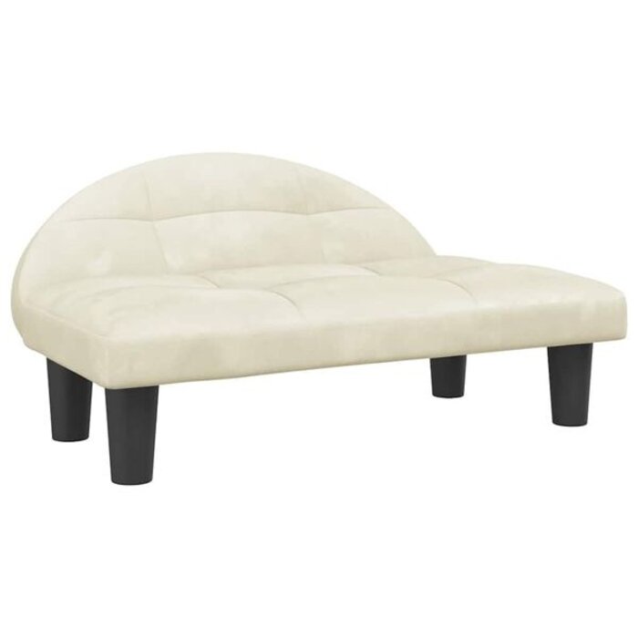 Vidaxl Eleganckie kremowe legowisko dla psa 70x52cm - 69% taniej