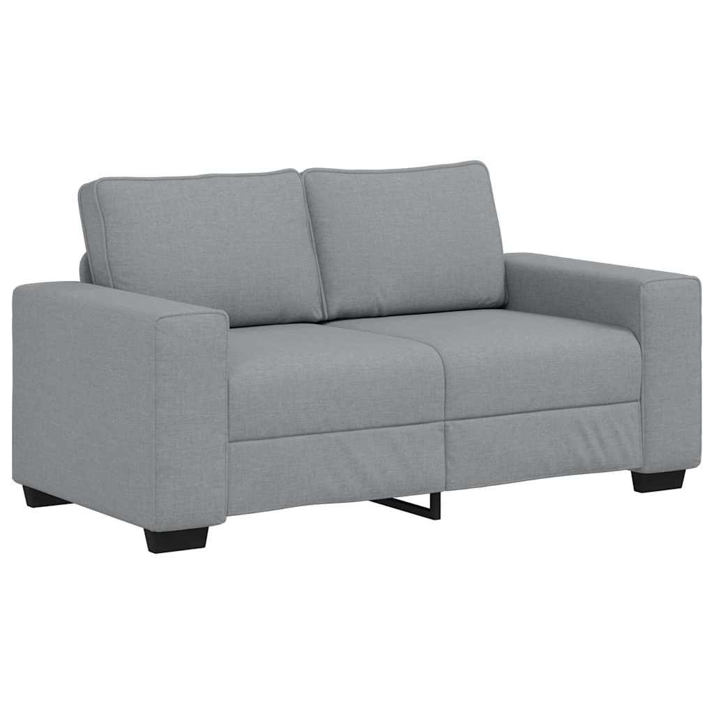 Jasnoszara sofa dwuosobowa 120 cm - 78% taniej
