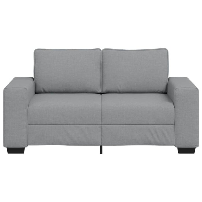 Jasnoszara sofa dwuosobowa 120 cm - 78% taniej