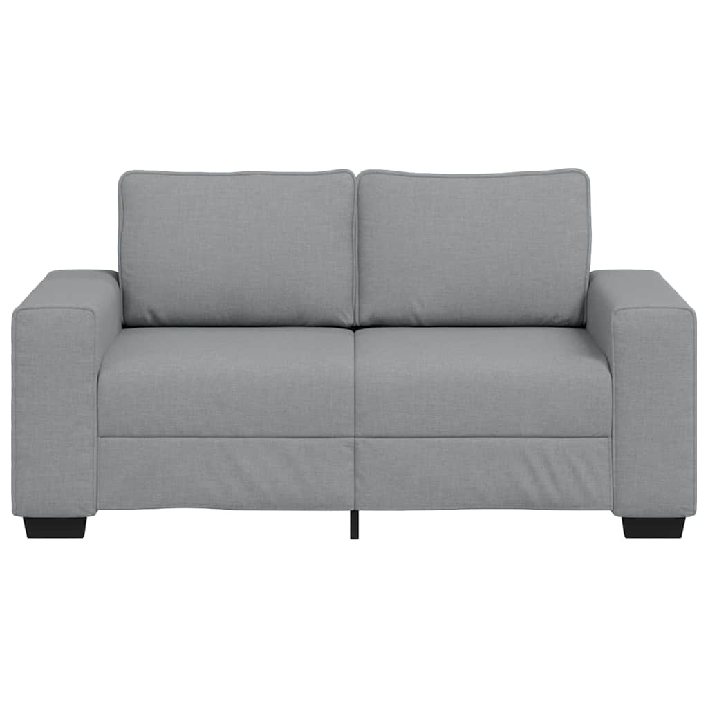 Jasnoszara sofa dwuosobowa 120 cm - 78% taniej