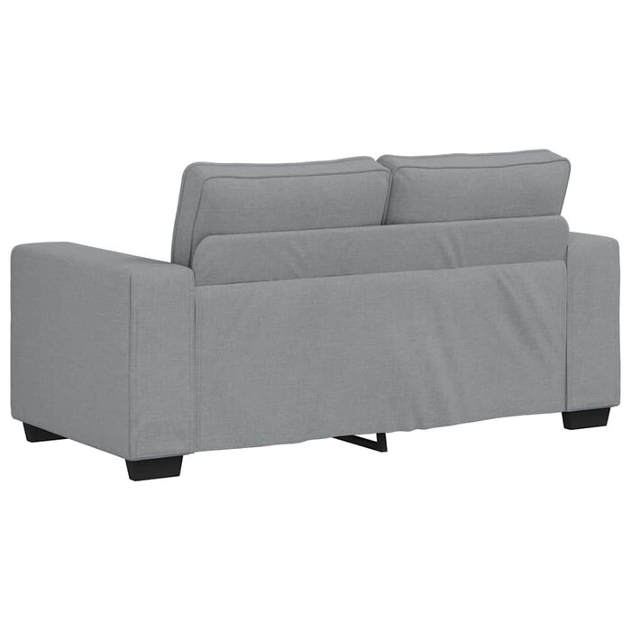 Jasnoszara sofa dwuosobowa 120 cm - 78% taniej