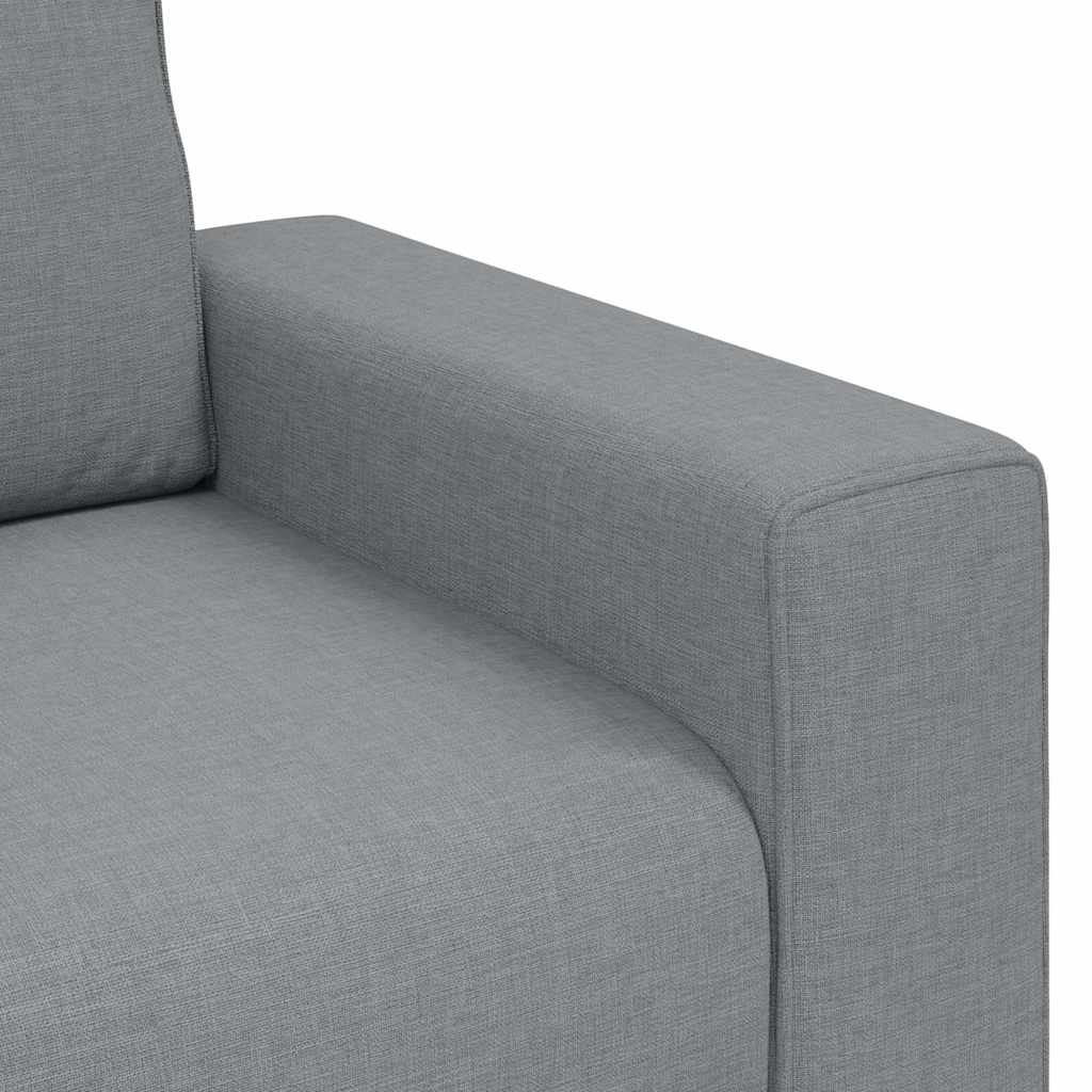 Jasnoszara sofa dwuosobowa 120 cm - 78% taniej