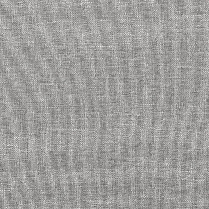 Vidaxl Tapicerowane łóżko 200x200 cm - Jasnoszare - 71% taniej