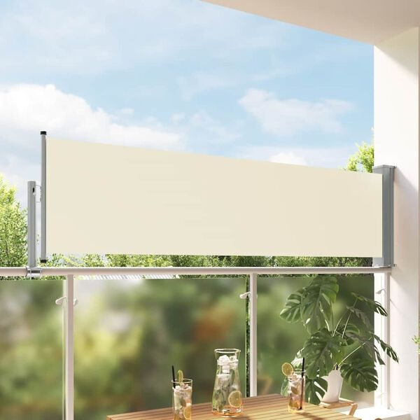 Vidaxl Wysuwana osłona boczna tarasowa 80x300 cm - 79% taniej