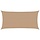 Żagiel przeciwsłoneczny HDPE 3x6 m, taupe - 51% taniej