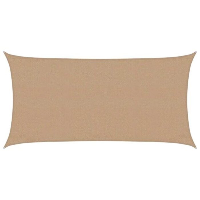 Żagiel przeciwsłoneczny HDPE 3x6 m, taupe - 51% taniej
