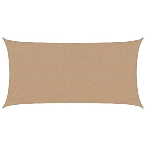 Żagiel przeciwsłoneczny HDPE 3x6 m, taupe - 51% taniej