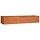 Podwyższona grządka 240x80x45 cm ze stali corten - 76% taniej