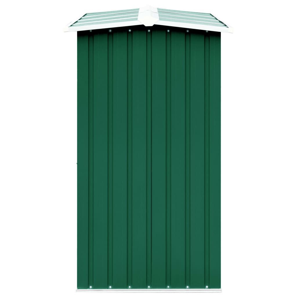 Zielona szopa na drewno kominkowe 330x92x153 cm - 81% taniej