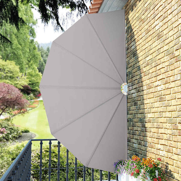 Vidaxl Markiza tarasowa składana 200 cm kremowa - 72% taniej