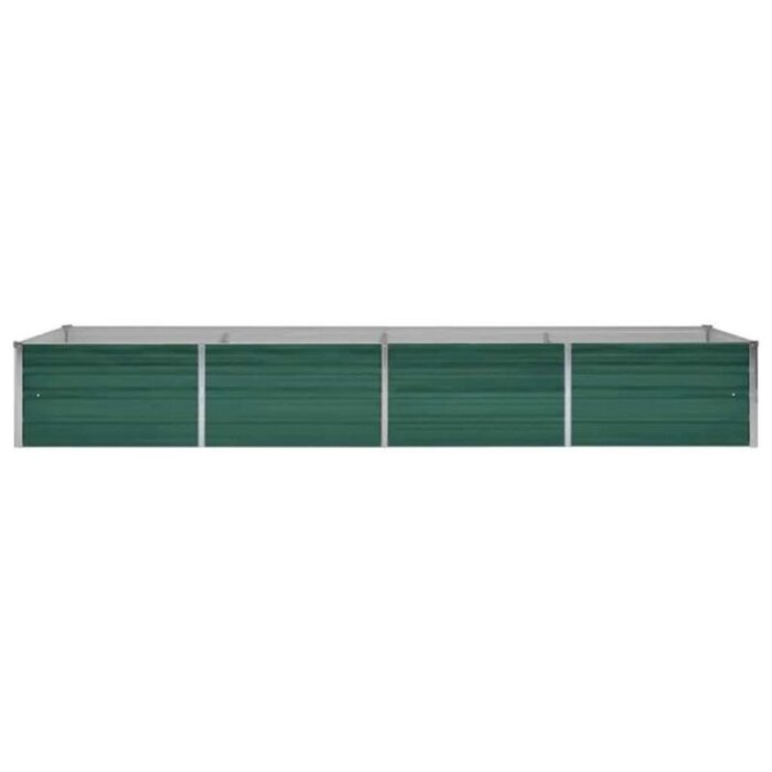Podwyższona grządka ogrodowa 320x80x45cm zielona - 78% taniej