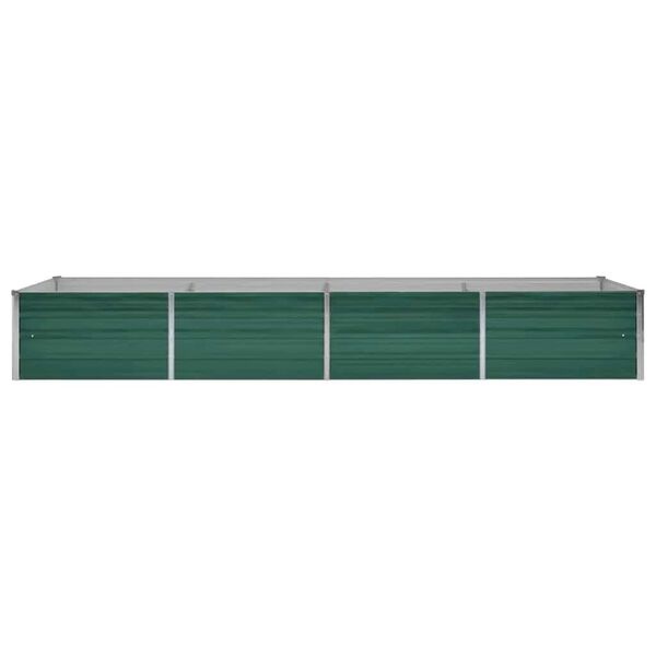 Podwyższona grządka ogrodowa 320x80x45cm zielona - 78% taniej