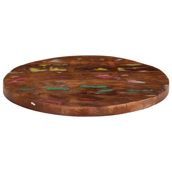 Vidaxl Okrągły blat z litego drewna 60x2,5 cm - Outlet 71% taniej
