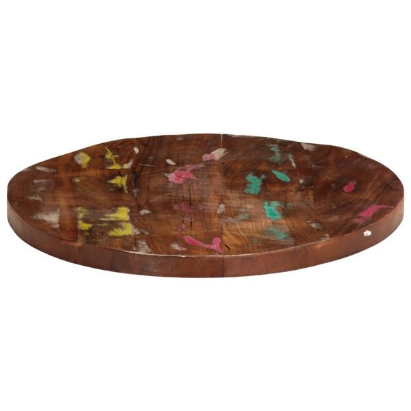 Vidaxl Okrągły blat z litego drewna 60x2,5 cm - Outlet 71% taniej