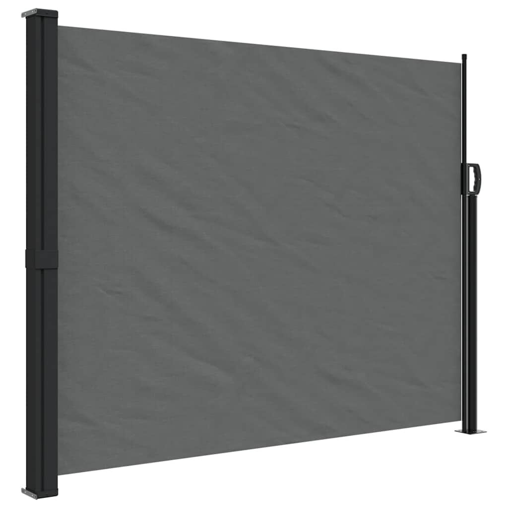 Vidaxl Wiatrochron rozwijany 160x500 cm antracytowy - 72% taniej