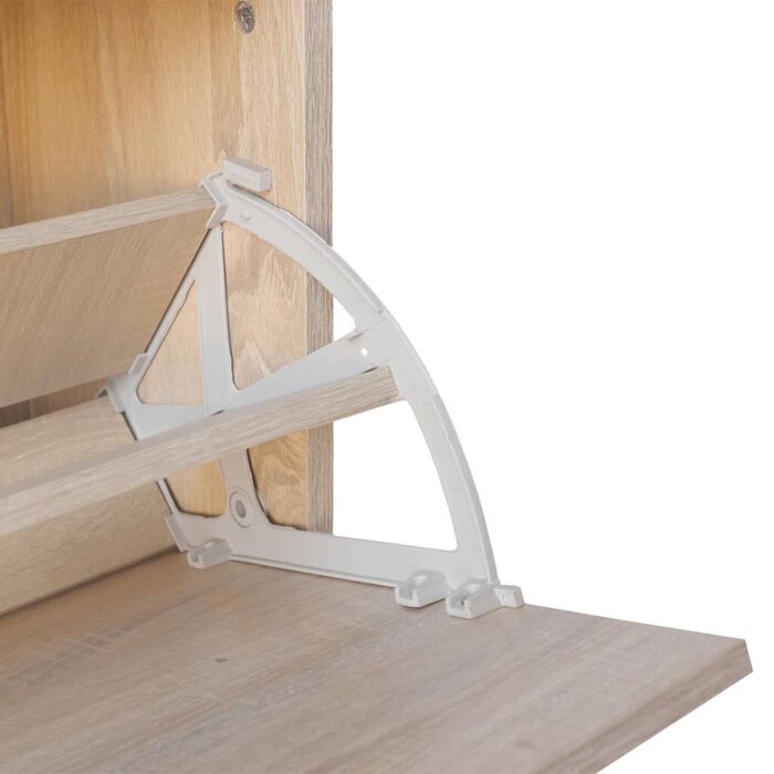 Vidaxl Ławka na buty 80x24x45 cm dębowa - 77% taniej