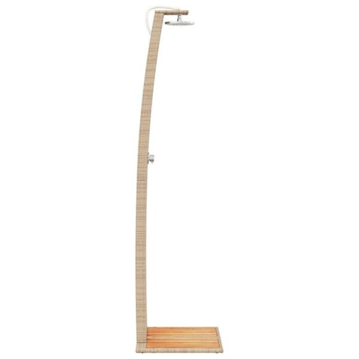 Prysznic ogrodowy z drewna akacjowego 55x60x224cm - 76% taniej